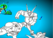 Ben 10 Coloring 4