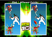 Ben 10 Find Different Points