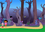 Dora Spooky Forest
