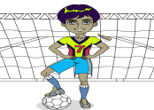 Soccer Player Coloring