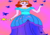 Fairy Coloring Game