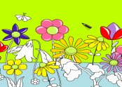 Flower Glade Coloring