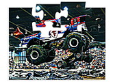 Monster Truck Jigsaw