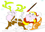 Santa Clause Coloring