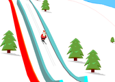 Santa Ski Jump